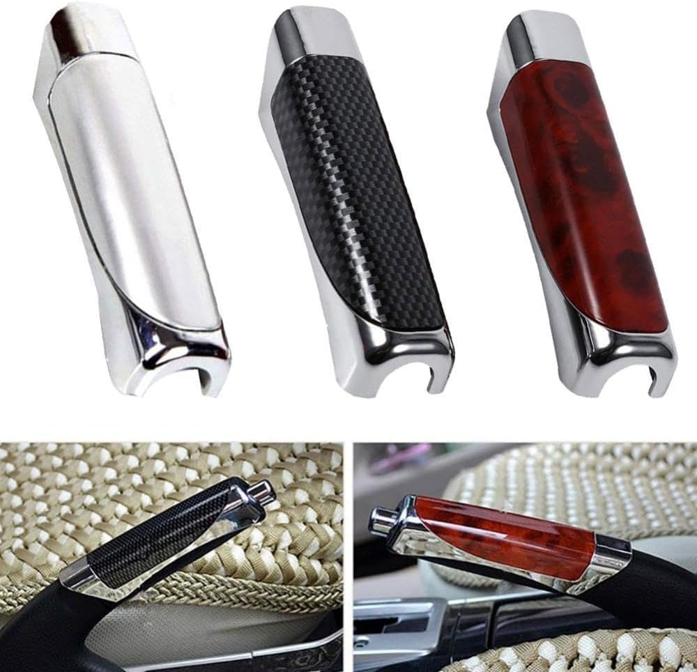 🚗✨ Housse de protection pour frein à main – Style fibre de carbone