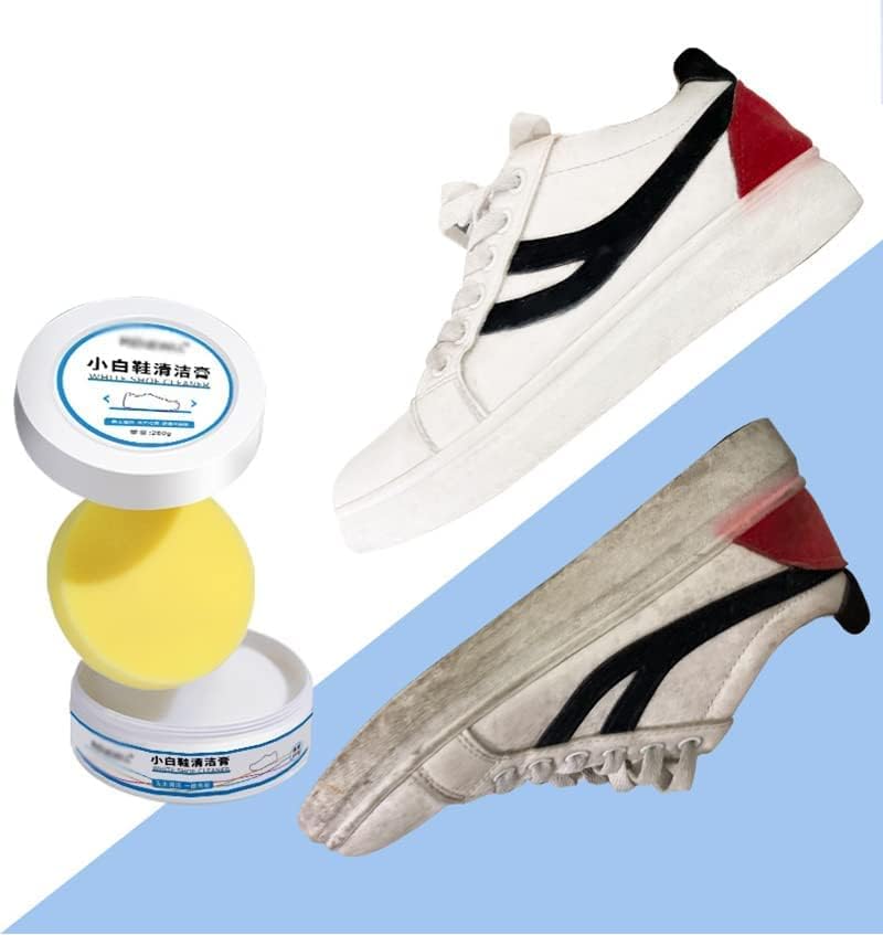 Crème de nettoyage pour chaussures blanches