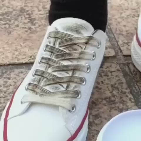 Crème de Chaussures  Blanches Nettoyante